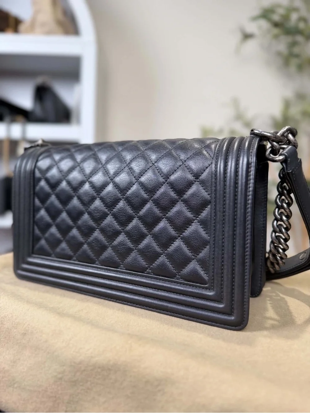 CHANEL iconic quilted